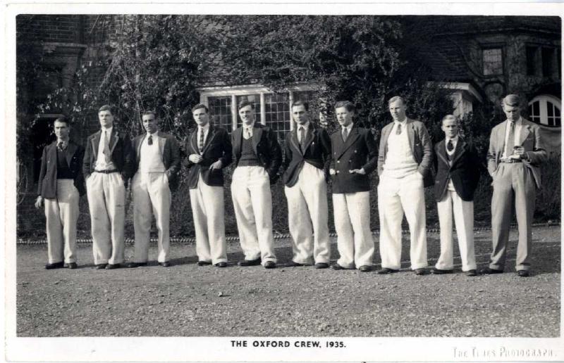 The Oxford Crew, 1935 River & Rowing Museum